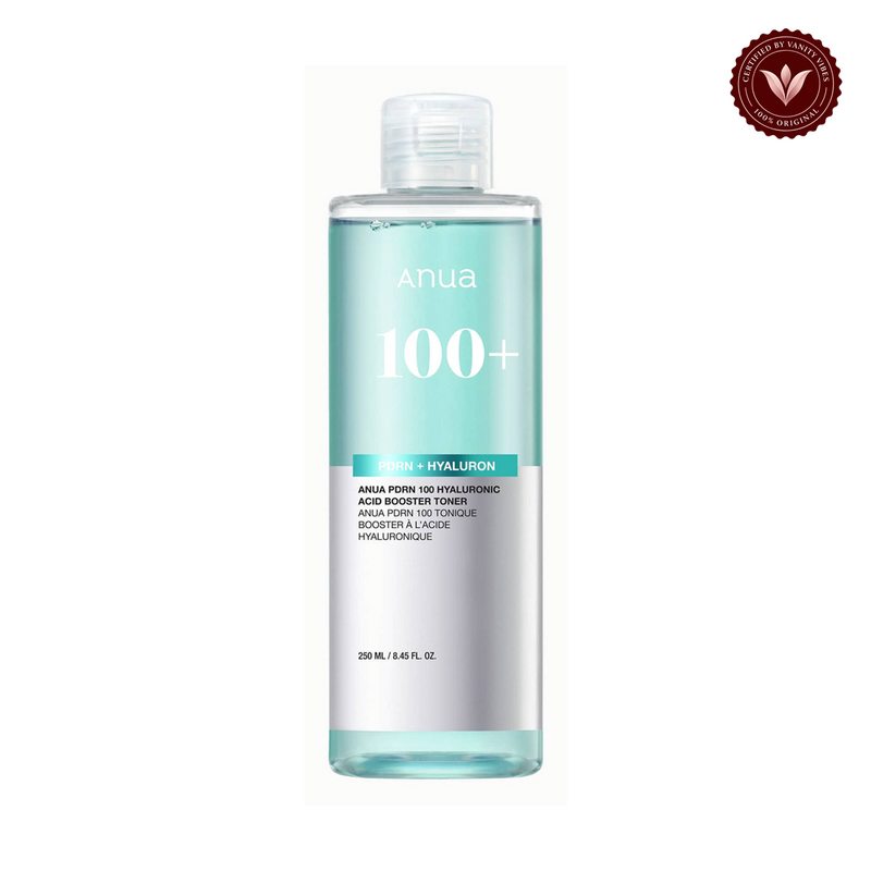 Anua Anua PDRN 100 Hyaluronic Acid Booster Toner 250ml — Vanity Vibes branded product photo 1
