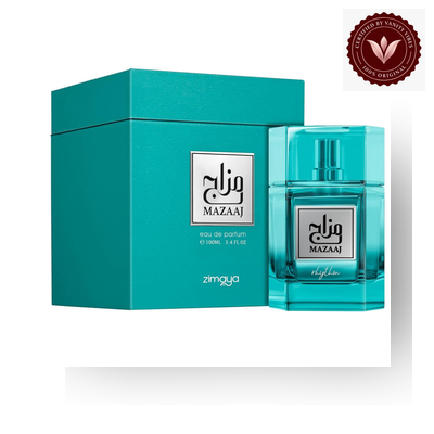 Mazaaj Rhythm by Zimaya box and bottle