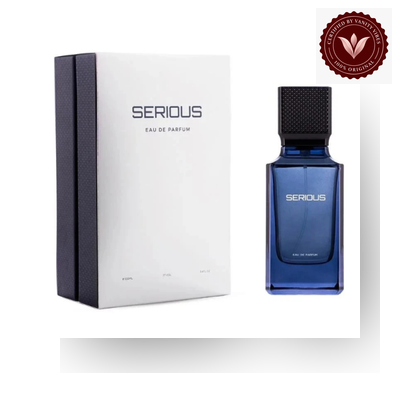 Serious by Al Majed Oud box and bottle