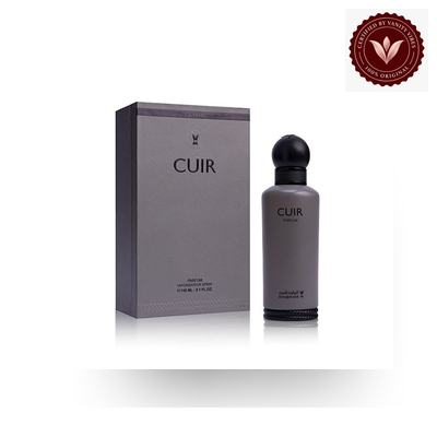 Cuir by Al Majed Oud box and bottle