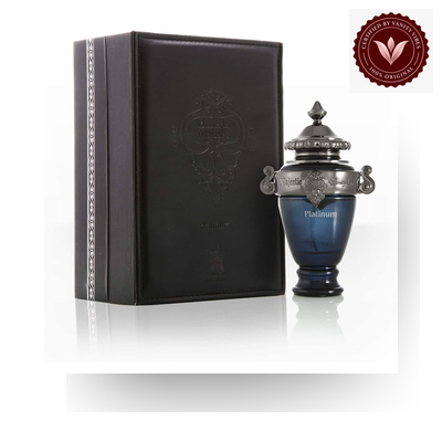 Majestic Platinum by Arabian Oud box and bottle