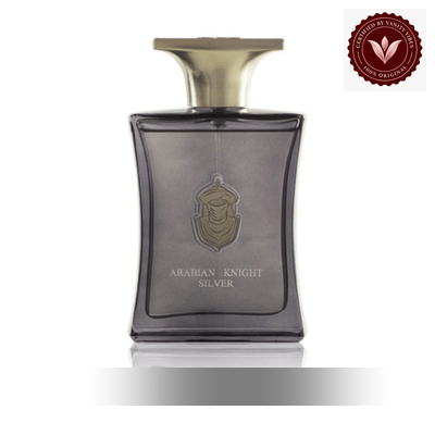 Arabian Knight Silver perfume bottle by Arabian Oud