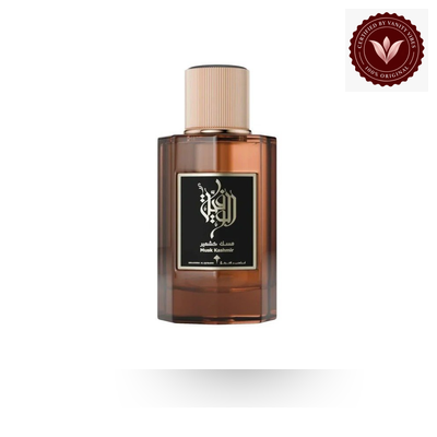 Musk Kashmir perfume bottle by Ibrahim Al Qurashi