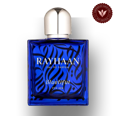 Rayhaan Bluetiful 100ml women's perfume, front