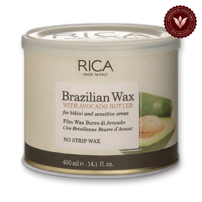 Rica Avocado Butter Brazilian Wax - For Bikini & Sensitive Areas Original — front-facing product