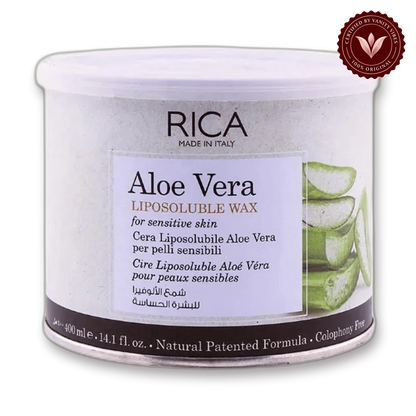 RICA Aloevera Sensitive Skin Liposoluble Wax 400ml — alternate product image