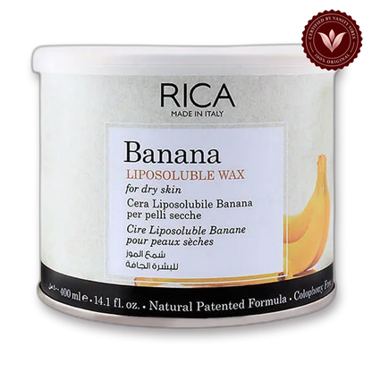 RICA Banana Liposoluble Wax For Dry Skin 400 ml — front-facing product