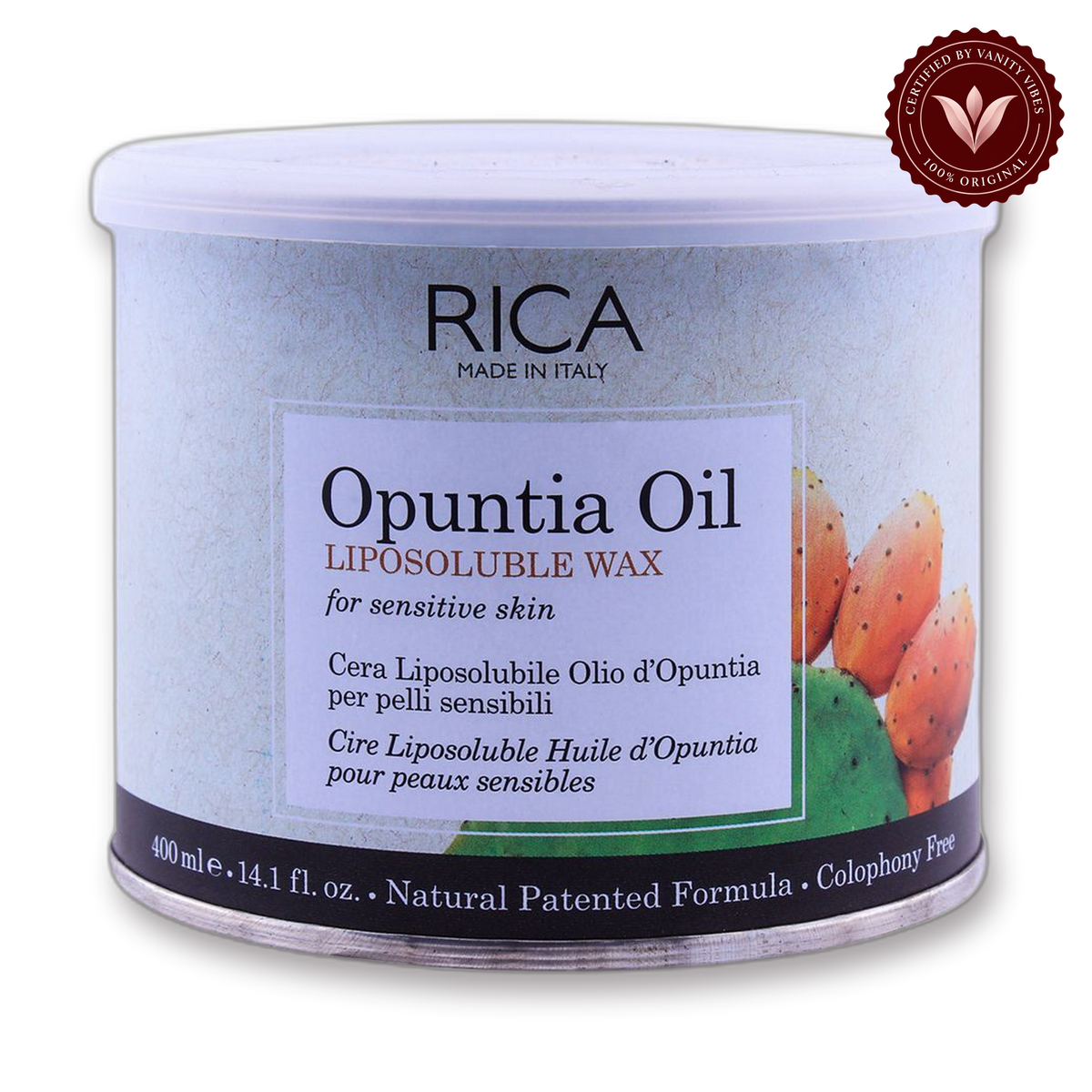 RICA Opuntia Oil Liposoluble Wax For Sensitive Skin - secondary product image