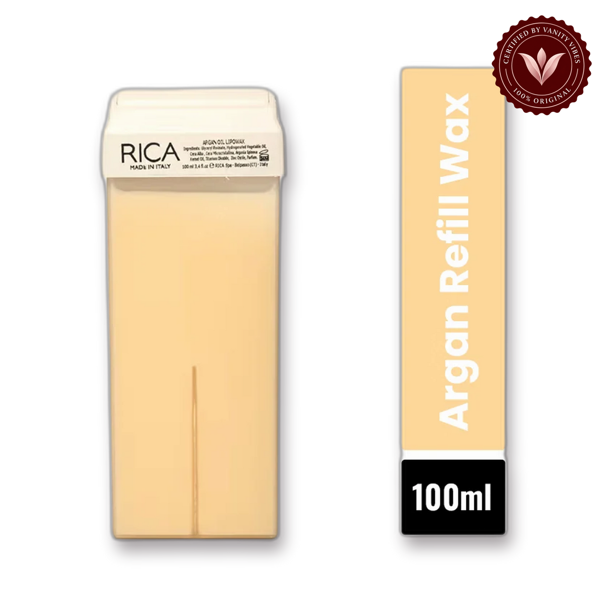 Rica Argan Refill Candle Wax 100 Ml — front view