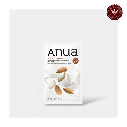 Anua Rice 70 + Ceramide Intensive Moisturizing Milk Mask 25ml image 2