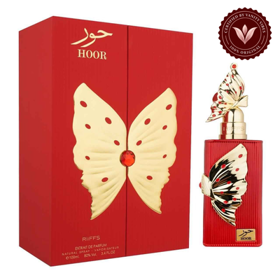 Riiffs Hoor perfume 100ml bottle and box
