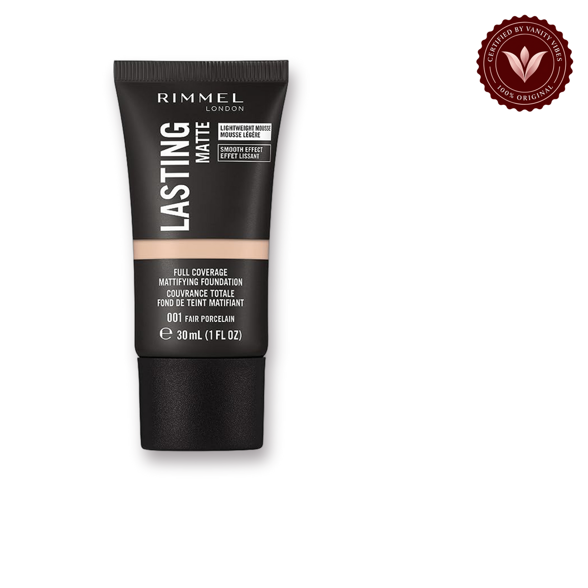 Rimmel - Lasting Finish Matte Foundation, 001 Fair Porcelain 30ml — product image 2