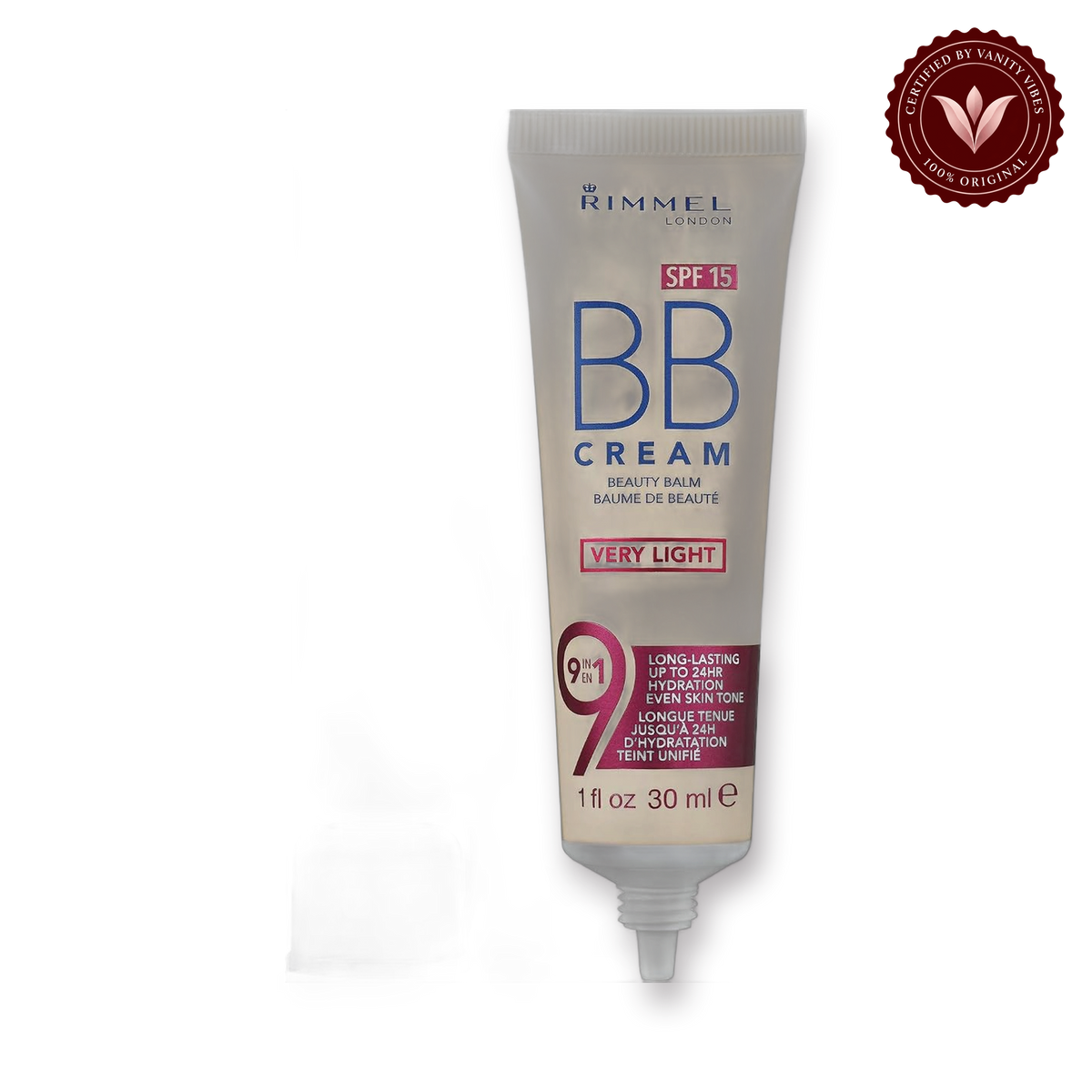 Rimmel 9 In 1 BB Cream 30ml - Very Light — product image 2