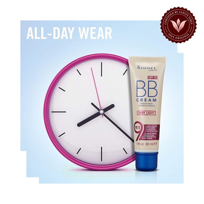 Rimmel 9 In 1 BB Cream Very Light — all-day wear product image
