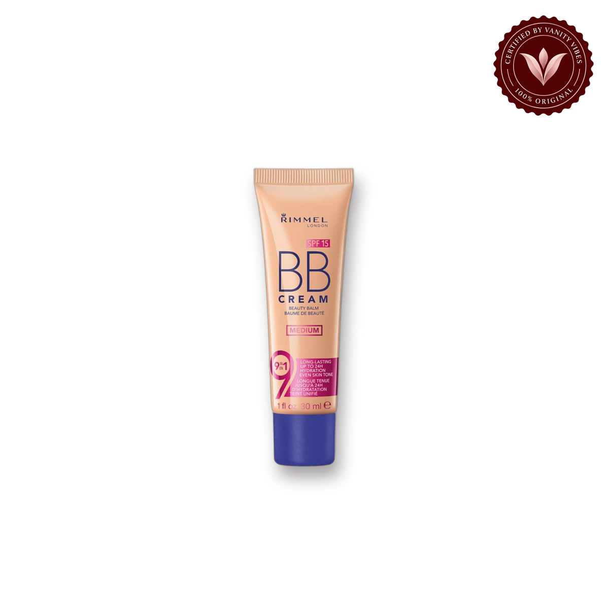 Rimmel 9 In 1 BB Cream SPF15 30ml - Medium — product image 1