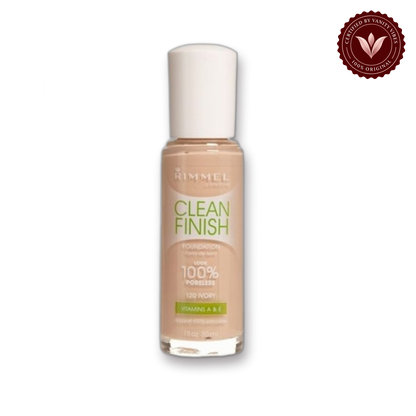 Rimmel Clean Finish Matte Foundation  120 IVORY — product image 1