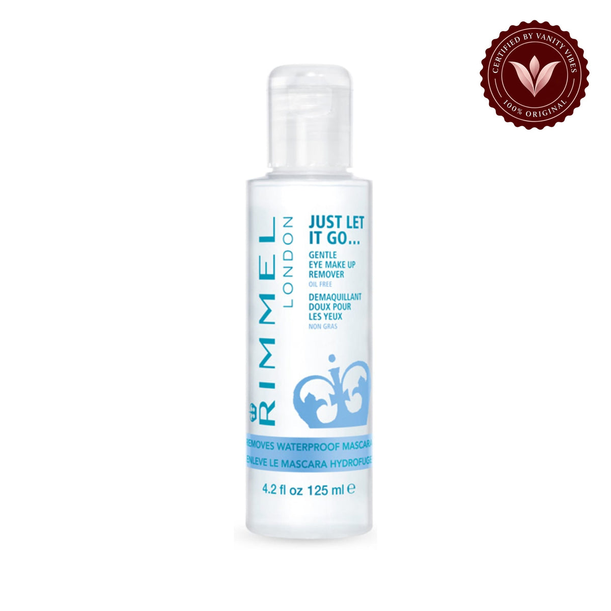 Rimmel Gentle Eye Make Up Remover 125 ml front image