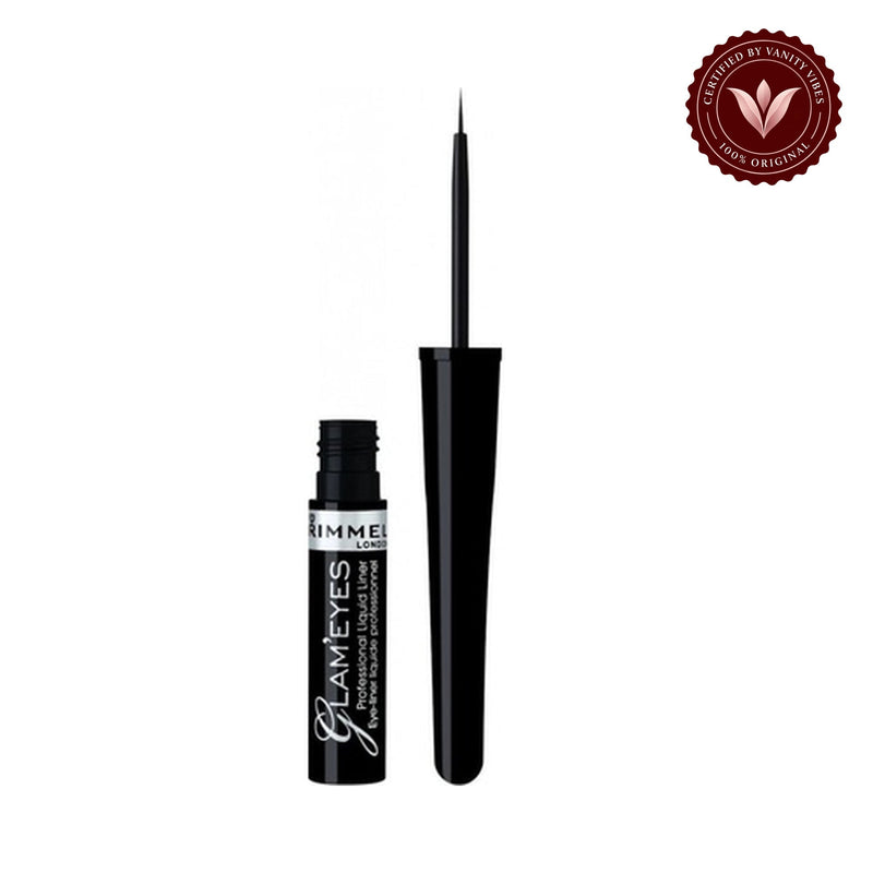 Rimmel Glam Eyes Liquid Liner Black Glamour alternate image