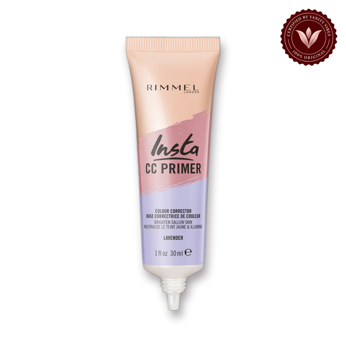 Rimmel Insta CC Colour Correcting Primer - Lavender, 30 mL — product image 1