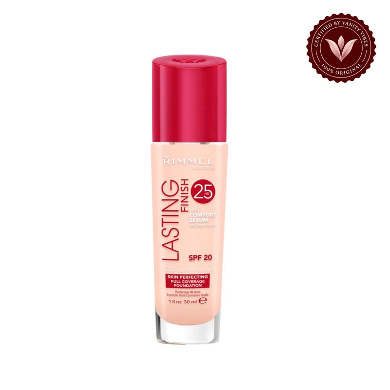 Rimmel Lasting Finish 25 Hour Foundation 010 Light Porcelain alternate image
