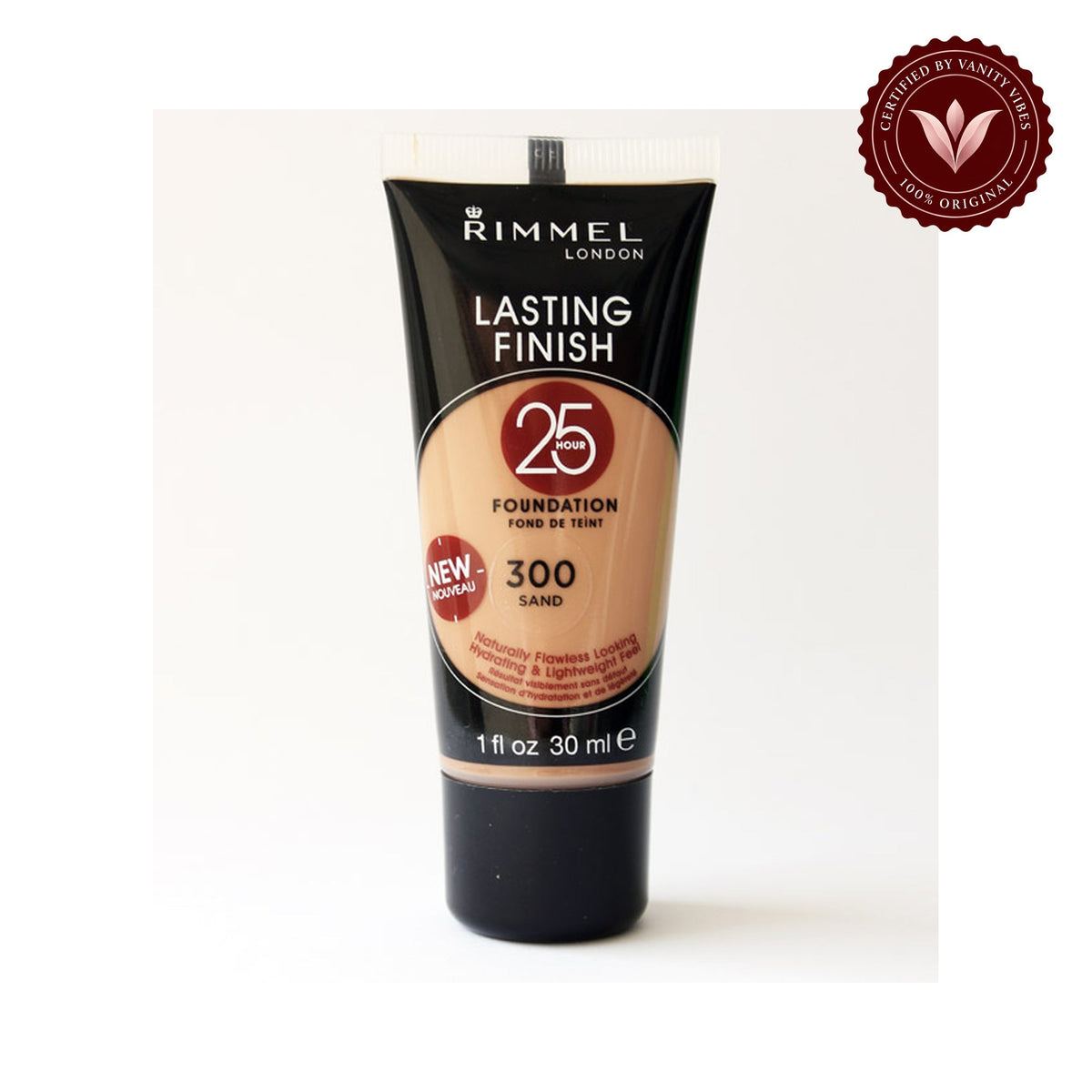 Rimmel Lasting Finish 25H Nude Foundation 300 Sand - alternate image