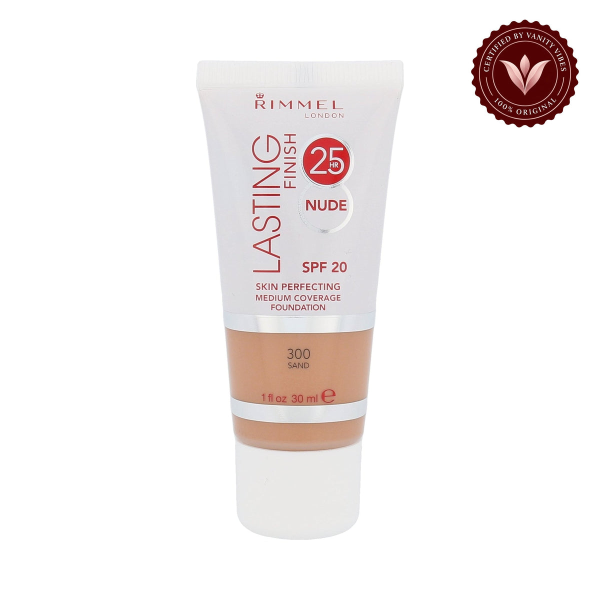 Rimmel Lasting Finish 25H Nude Foundation 300 Sand - main image