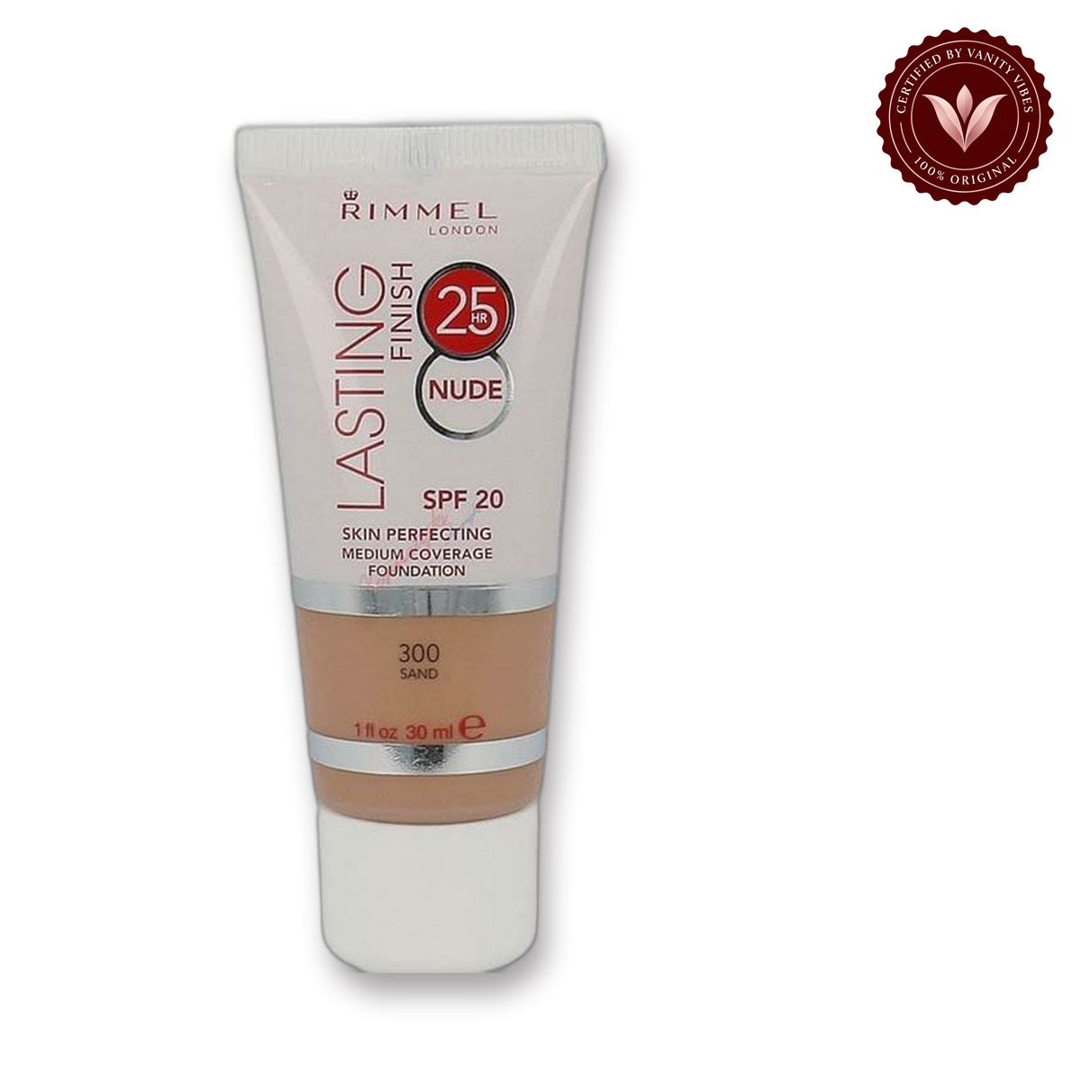 Rimmel Lasting Finish 25hr Foundation Skin Perfecting Tube 30ml  201 Classic Beige — product image 1