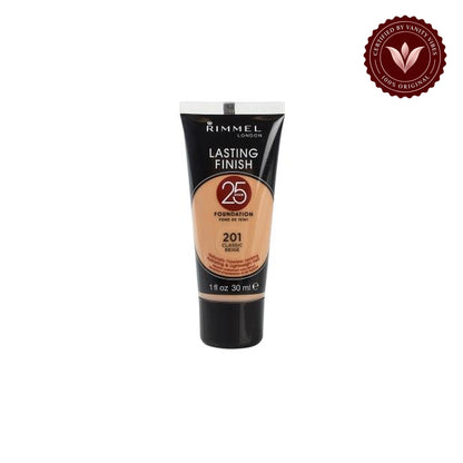 Rimmel Lasting Finish 25hr Foundation Skin Perfecting Tube 30ml  201 Classic Beige - alternate image