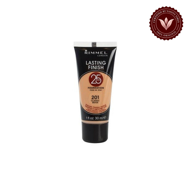 Rimmel Lasting Finish 25hr Foundation Skin Perfecting Tube 30ml  201 Classic Beige - alternate image