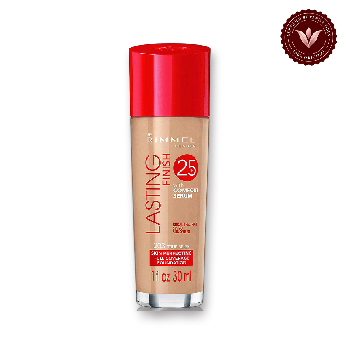 Rimmel Lasting Finish Breathable Foundation 203 True Beige — product image 1