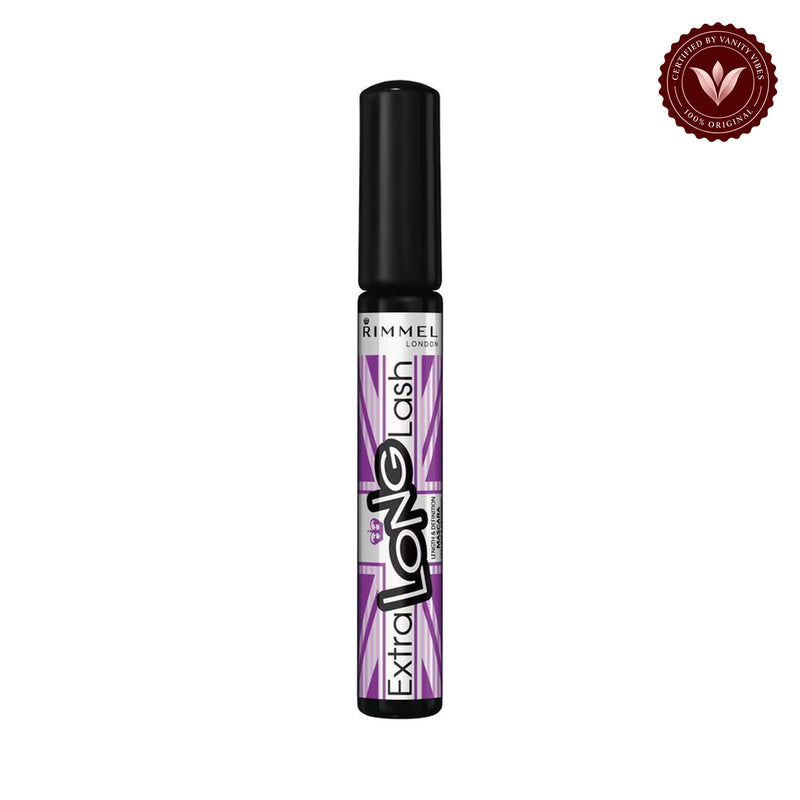 Rimmel London Extra Long Lash Mascara Black 8m product on white background