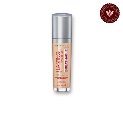 Rimmel London Lasting Finish Breathable Foundation, SPF 20, 101 Classic Ivory, 30ml — product image 1