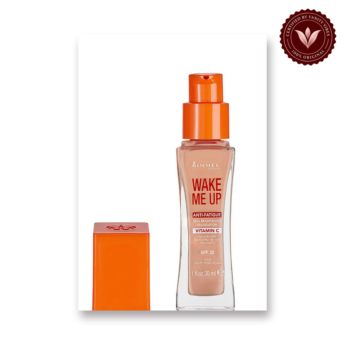 Rimmel london Wake Me Foundation 010 Light Porcelain 30 ML — product image 2