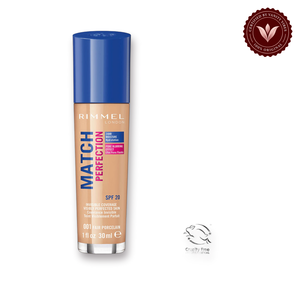 Rimmel Match Perfection Foundation-Fair Porcelain 001 — product image 1