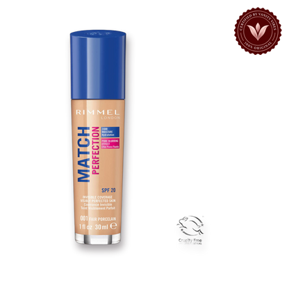 Rimmel Match Perfection Foundation-Fair Porcelain 001 — product image 1