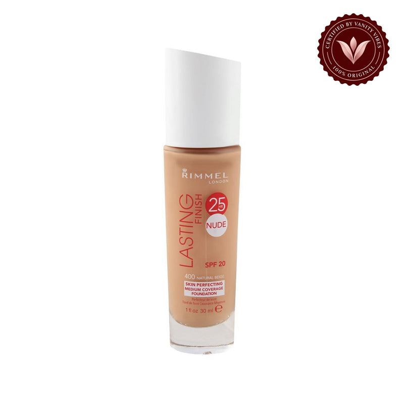 Rimmel Nude Lasting Finish Foundation 400 Natural Beige — secondary product image
