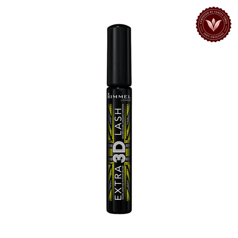 Rimmel London Extra 3D No. 003 Extreme Black Lash Mascara for Women product on white background