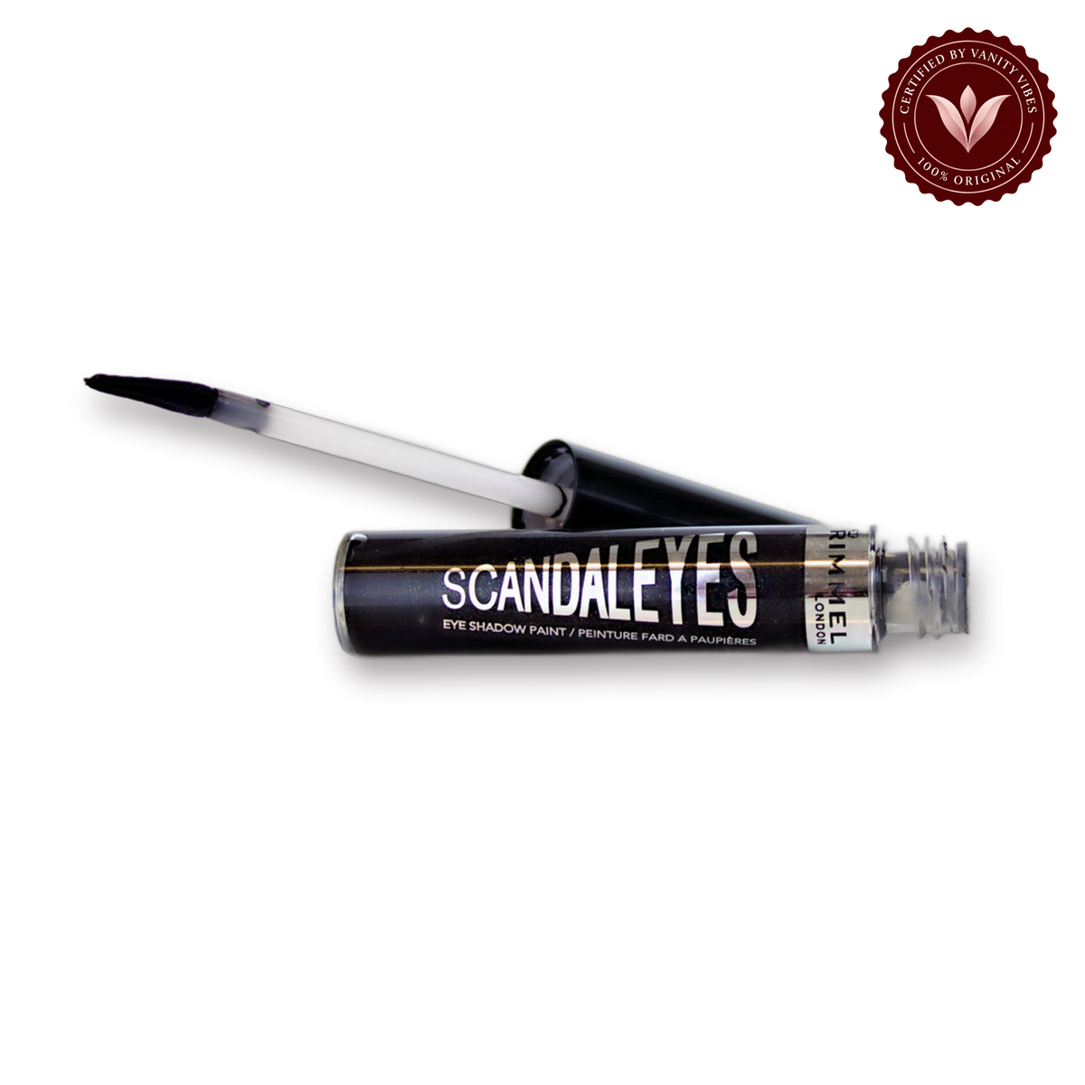Rimmel Scandalyes Eye Shadow Paint, 001 Velvet Black — product image 2
