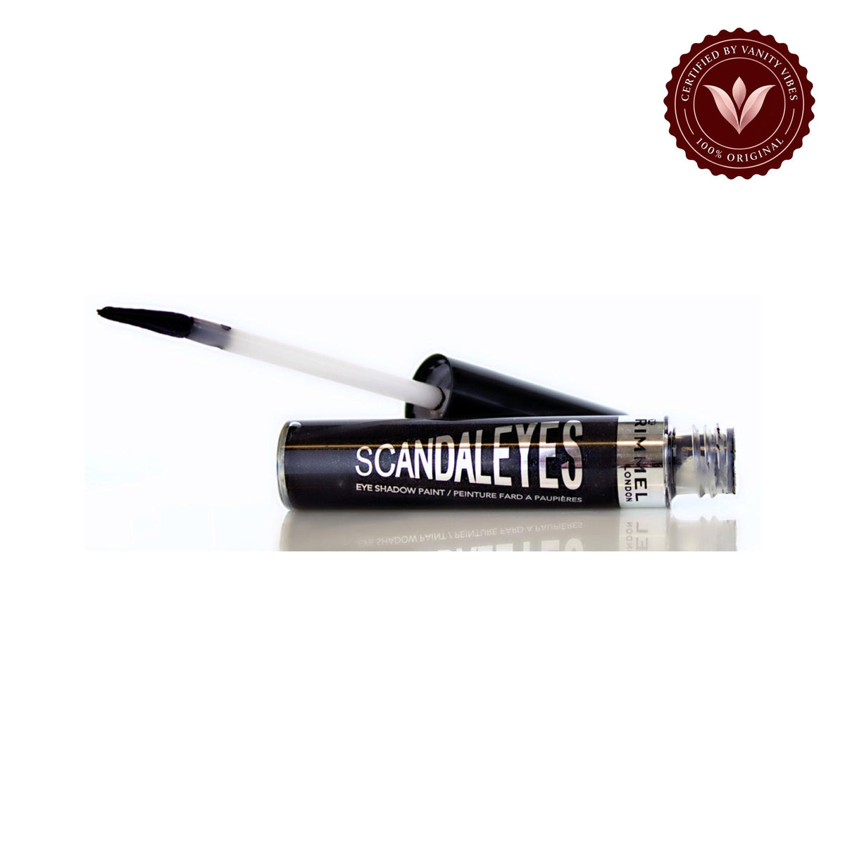 Rimmel Scandalyes Eye Shadow Paint, 001 Velvet Black — secondary product image