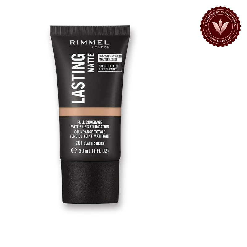 Rimmel Stay Matte Foundation, 201 Classic Beige — product image 1