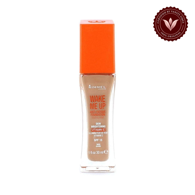 Rimmel Wake Me Up Foundation 300 Sand 30Ml — secondary product image