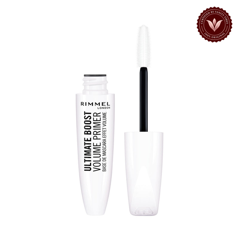 Rimmel London - Scandaleyes Ultimate Boost Primer Mascara-White product on white background