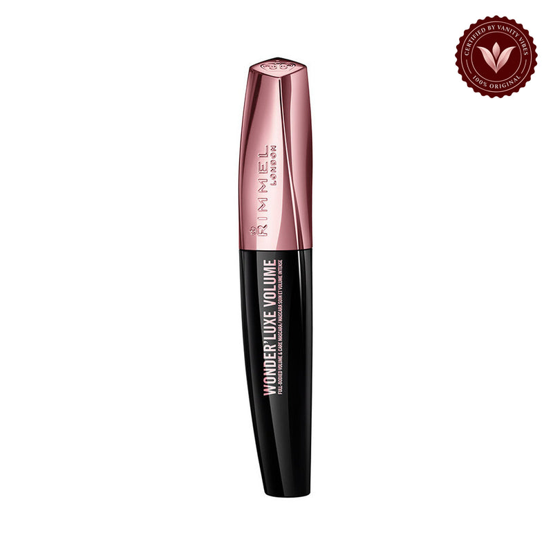 Rimmel London - Wonder'Luxe Volume Mascara - Black 5ml product on white background