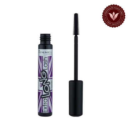 Rimmel Extra Long Lash Mascara 003 Extreme Black, tube with applicator view