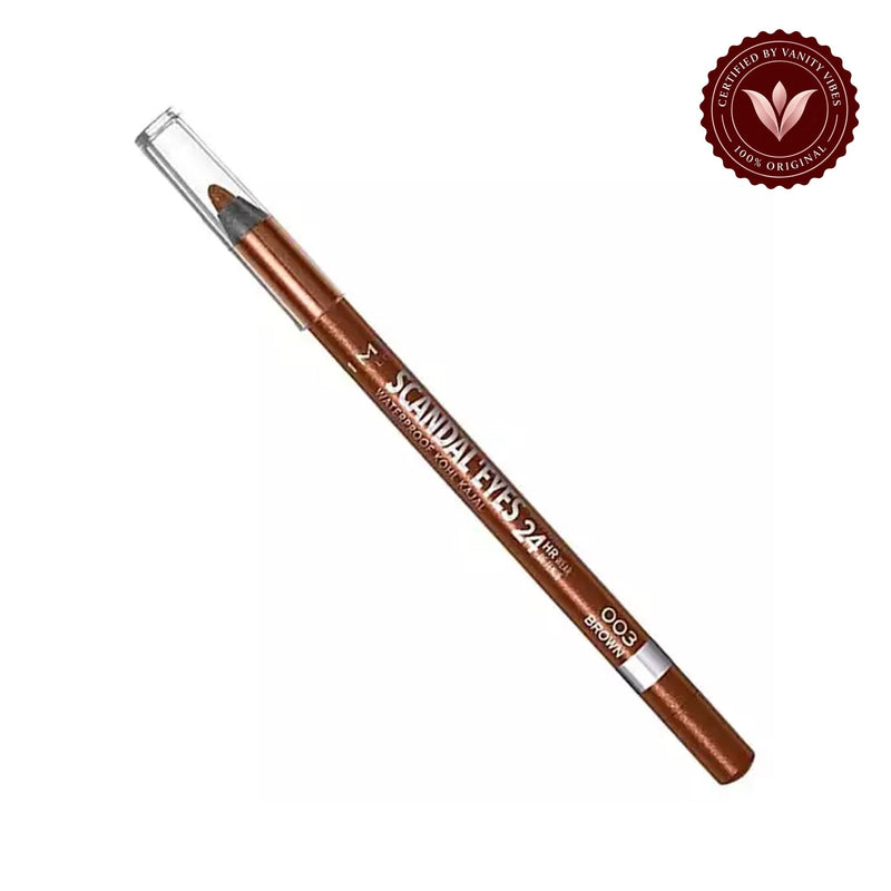 Rimmel Scandaleyes Kohl Kajal 003 Brown, alternate angle