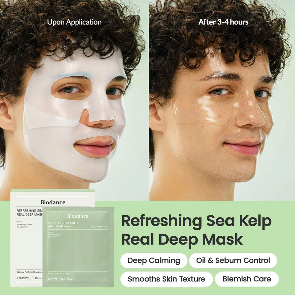 Biodance Refreshing Sea Kelp Real Deep Mask – 1 Sheet product detail image