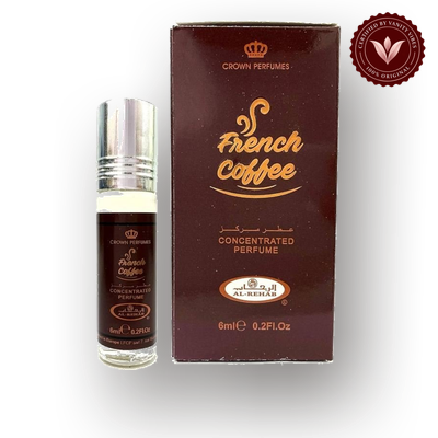 Al-Rehab French Coffee Unisex Attar 6ml | Pakistan image 1 | Vanity Vibes