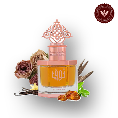 Ibrahim Al Qurashi TOQ WARD MAHROOQ Ibraq Perfumes – إبراق bottle-only product view | Vanity Vibes Pakistan