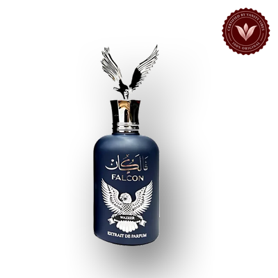 WADI AL KHALEEJ FALCON WAZEER EDP 100ML bottle-only product view | Vanity Vibes Pakistan