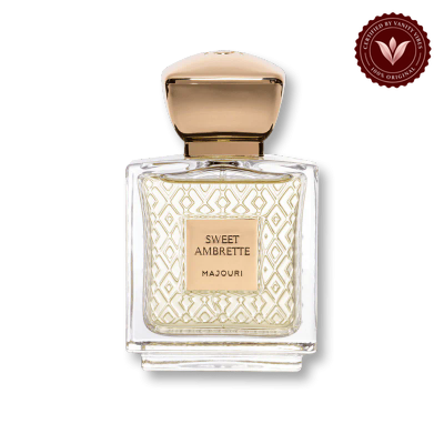 Sweet Ambrette by Majouri 75ml bottle-only view | Vanity Vibes Pakistan